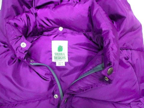 SIERRA DESIGNS WHITNEY DOWN JACKET PURPLE