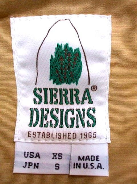 SIERRA DESIGNS ORIGINAL MOUNTAIN PARKA V.TAN