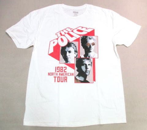 ポリスTシャツ 1982ツアー