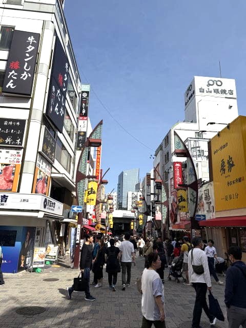 上野 混雑状況