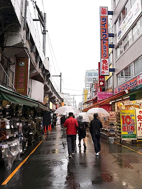 上野 混雑状況