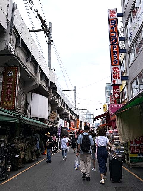 上野 混雑状況