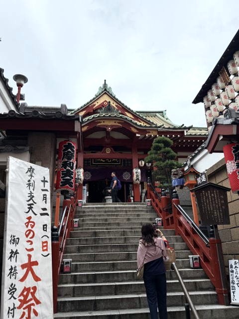 上野アメ横の摩利支天徳大寺の参拝風景